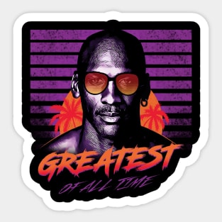 Michael Jordan GOAT Sticker